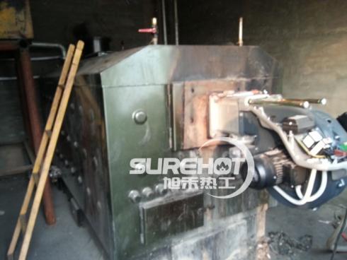 任丘某酒廠 沼氣燃燒器 試驗現(xiàn)場1